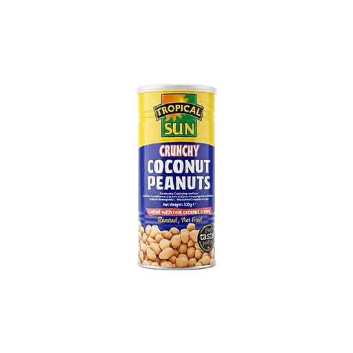 Tropical Sun Crunchy Coconut Peanut 330g — 330g x 24
