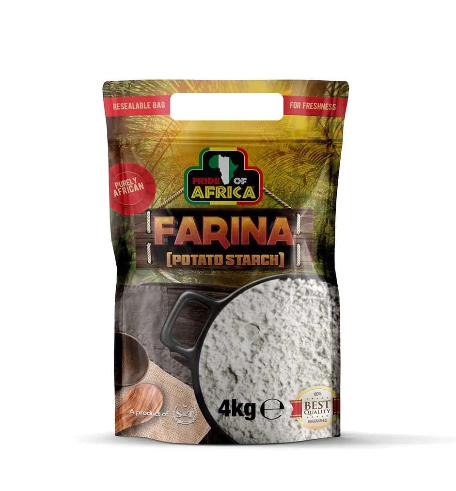 POA Potato Starch (Farina) 4kg — 4kg x 4
