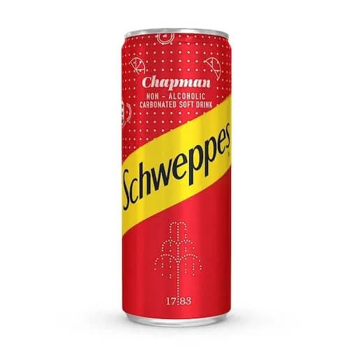 Nig Schweppes Chapman Can 330ml — 330ml x 24