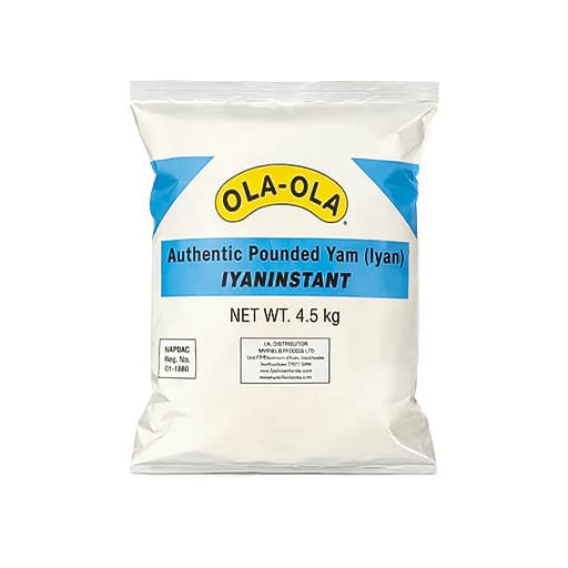 Ola Ola Poundo Yam 4.5kg — 4.5kg x 4