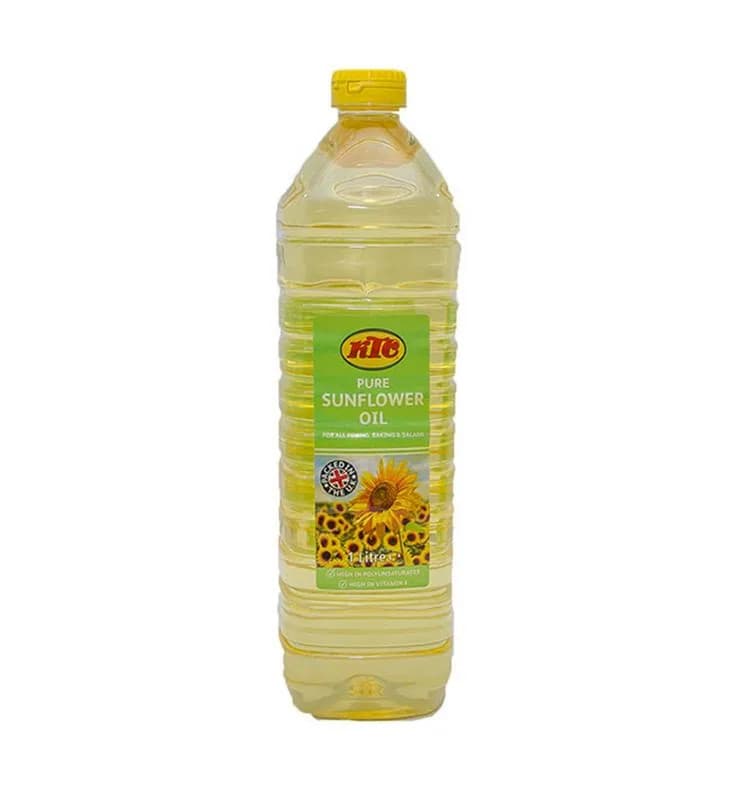 KTC Sunflower Oil 1 Litre — 1 Litre x 6