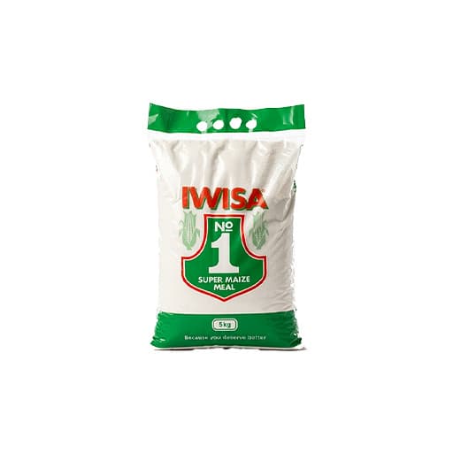 Iwisa Maize Meal — 5kg x 4