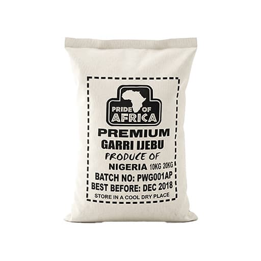 POA White Garri 10kg — Single 10kg