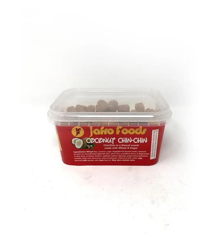 Jafro Chin Chin Coconut — 160g x 12