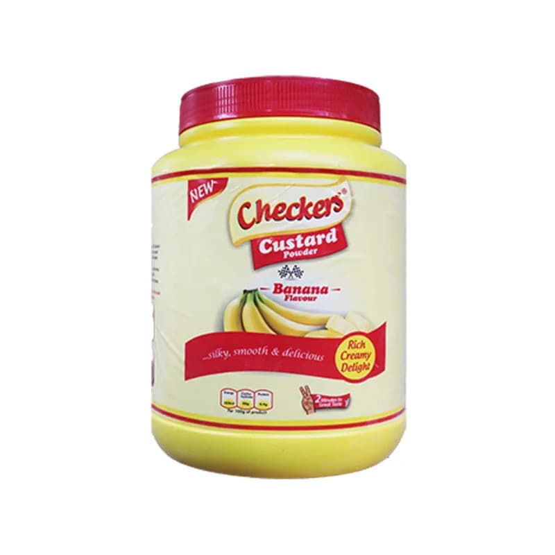 Checkers Custard Powder Banana 2kg — 2kg x 3