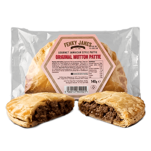 Fenky Jane Mutton Pattie — 160g x 12