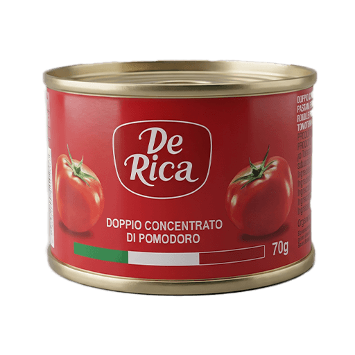 De rica Tin Tomato — 70g x 50
