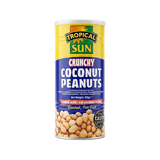 Tropical Sun Crunchy Coconut Peanut — 330g x 24