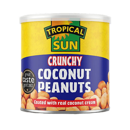 Tropical Sun Crunchy Coconut Peanut — 165g x 24