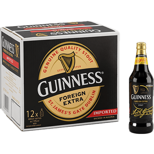 Nigerian Guinness — 600ml x 12