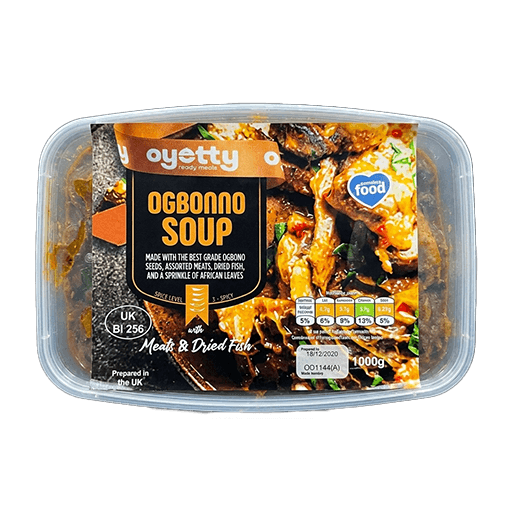 Oyetty Ready Meals Ogbono Soup — 1Litre x 6