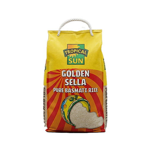 Tropical Sun Golden Sella Basmati Rice — 20kg