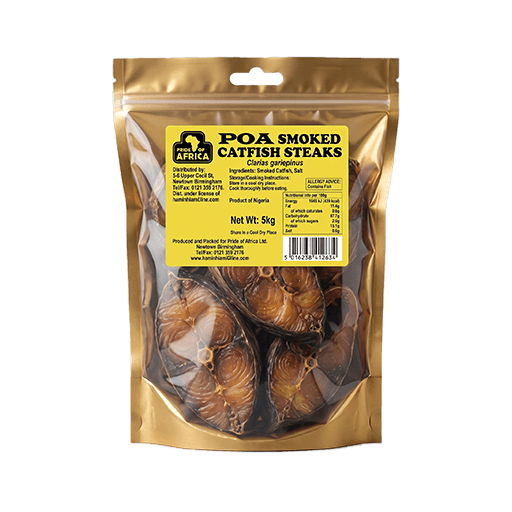 POA Smoked Catfish Steaks — 5kg x 1