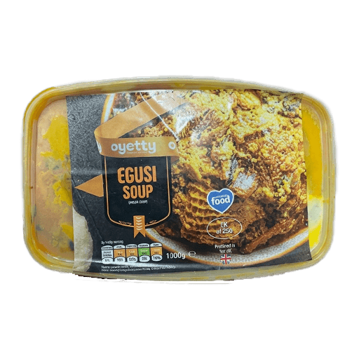 Oyetty Ready Meals Egusi Soup (Melon Soup) — 1Litre x 6