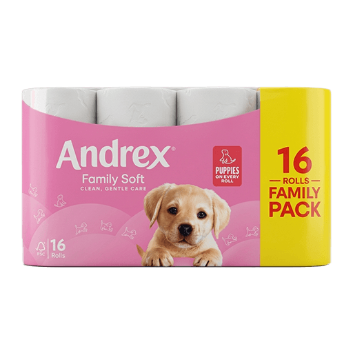 Toilet Paper 16 Rolls — 16 Rolls x 3