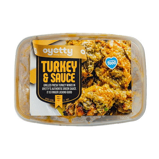 Oyetty Ready Meals Turkey Stew — 1Litre x 6