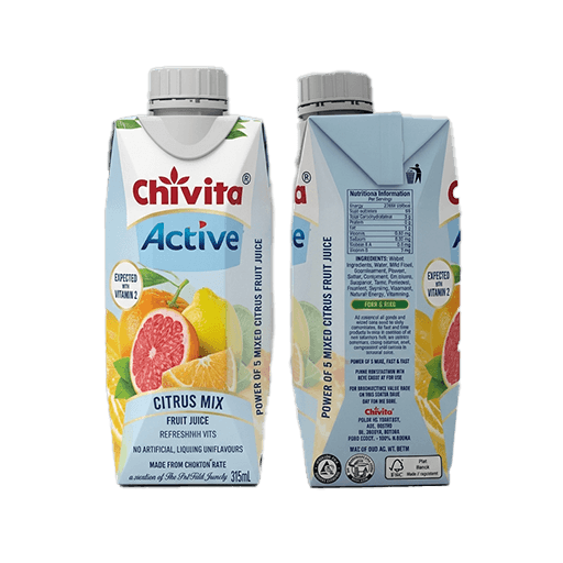 Chivita Active citrus — 315ml x 12