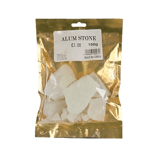 Alum salt crystals — 150g x 10