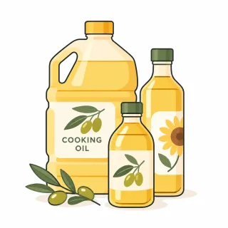 Cooking Oils category illustration